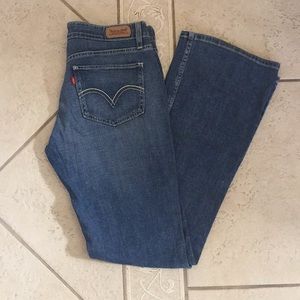Levi’s Superlow 518 Lightwash Flare Jeans